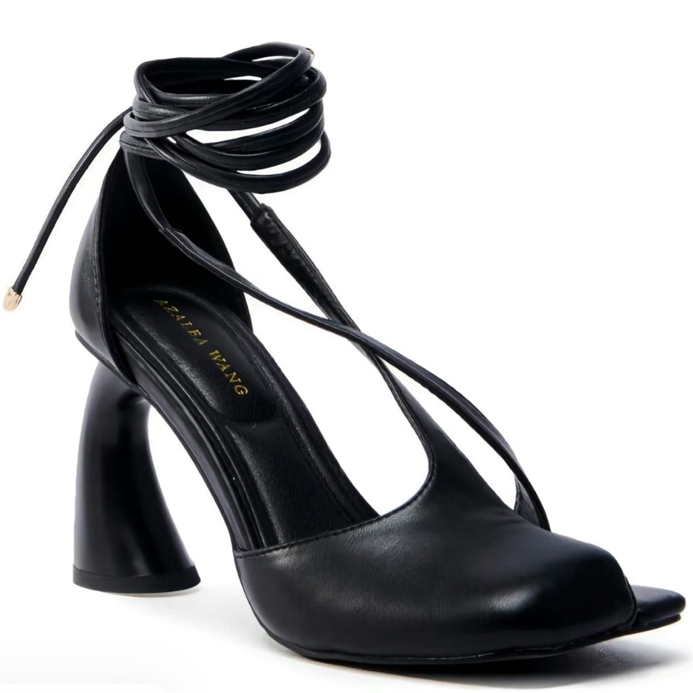 Sleek Black Heels by Azela Wang